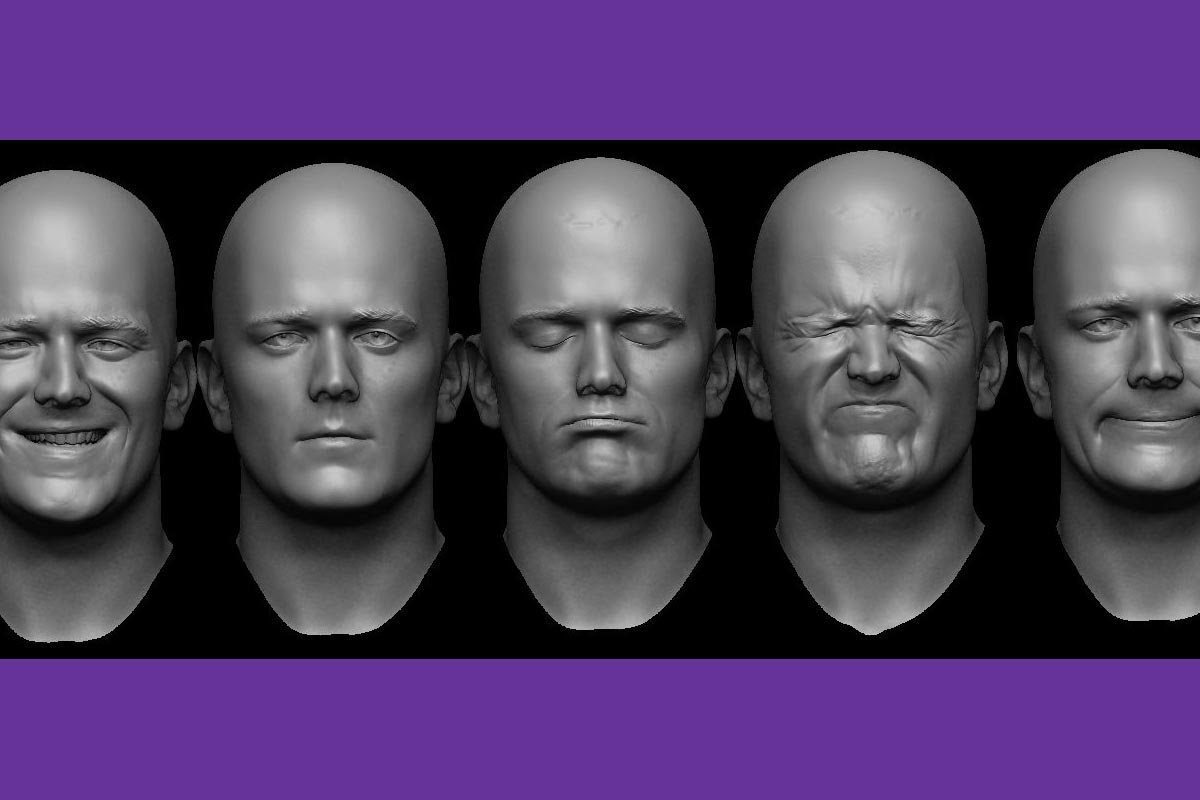 Images of facial features