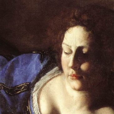 detail of Judith beheading Holofernes