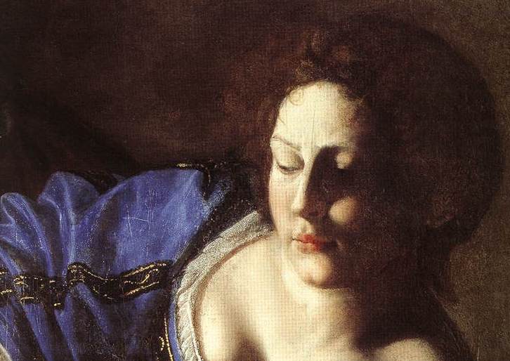 detail of Judith beheading Holofernes