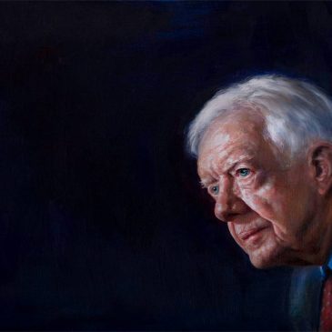 Portrait of Jimmy Carter by Chris diDomizio.