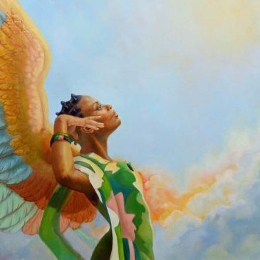 Painting: Good Morning Lord, by Ernest E. Varner