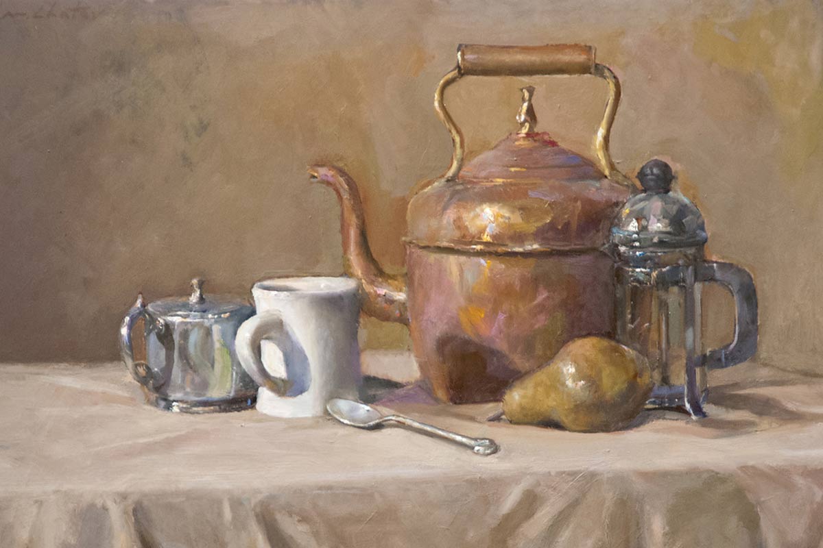 Still life painting by Marc Chatov