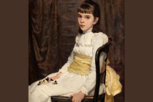 Cecilia Beaux painting: A Little Girl
