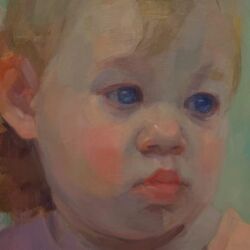 Small Head Study, Oil Margaret Ann Garrett