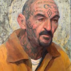 The Pugilist’s Story, Oil 2nd Place — Margaret Ann Garrett