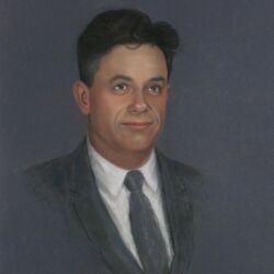 George H. Hill Jr, Pastel on Paper Lora Hill