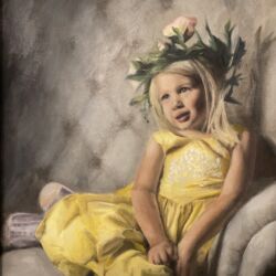 Mary Charles, Oil on Linen Ashley Stewart