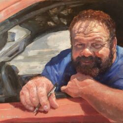 Chuck, Oil Merit Award — Susan Waters